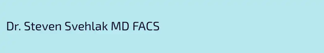 Dr. Steven Svehlak MD FACS
